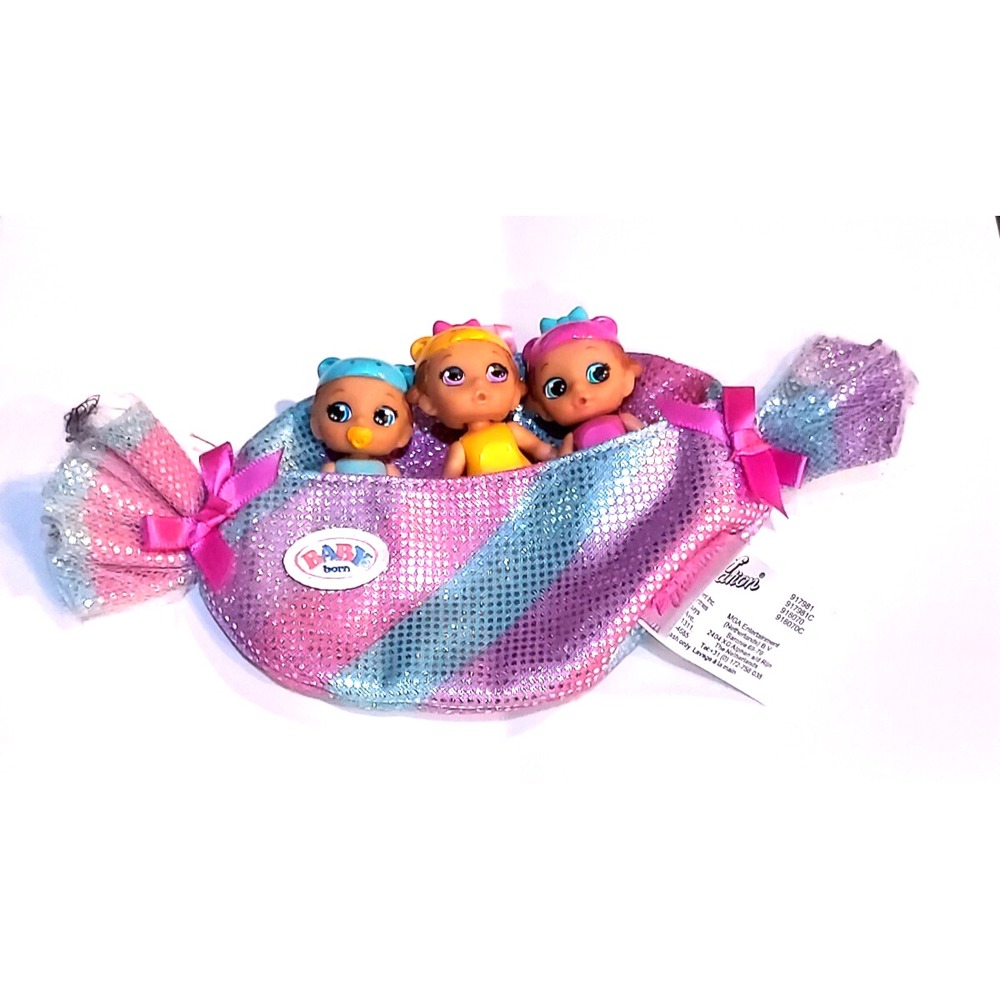 Baby Born Surprise Mini Babies Series  - Candy Triplets ZAPF